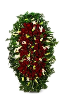 Венок ритуальный на похороны РВЖ14 в Москве