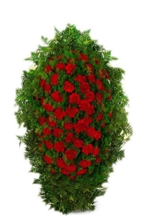 Венок ритуальный на похороны РВЖ16 в Москве